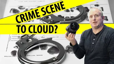 Forensic Photography Evidence Transfer from Memory Card to Cloud