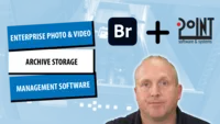 Enterprise photo and video archive storage management software Point Storage Manager